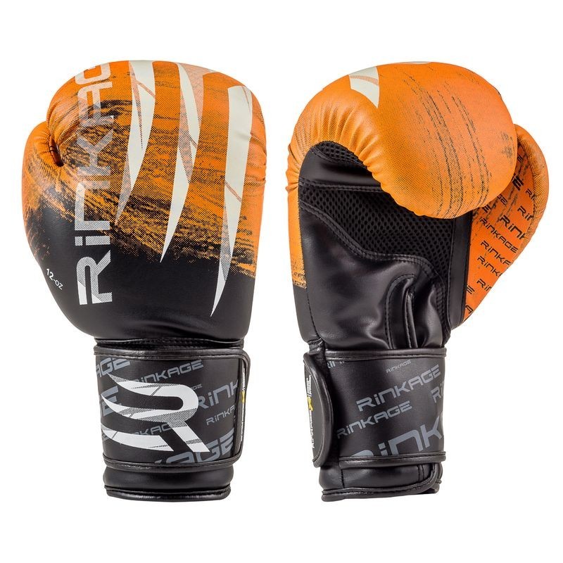 Rinkage Blast  gants d'entraînement boxe Color  Blanc-Noir Size 10 OZ