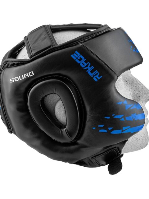 Casque SQUAD Noir-Bleu
