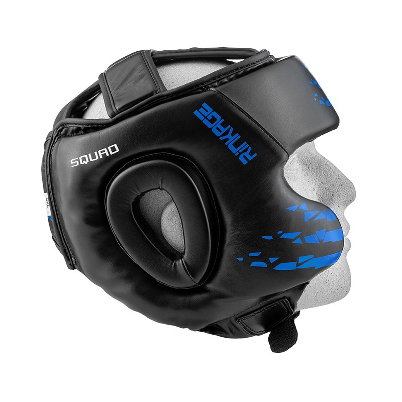 Casque SQUAD Noir-Bleu
