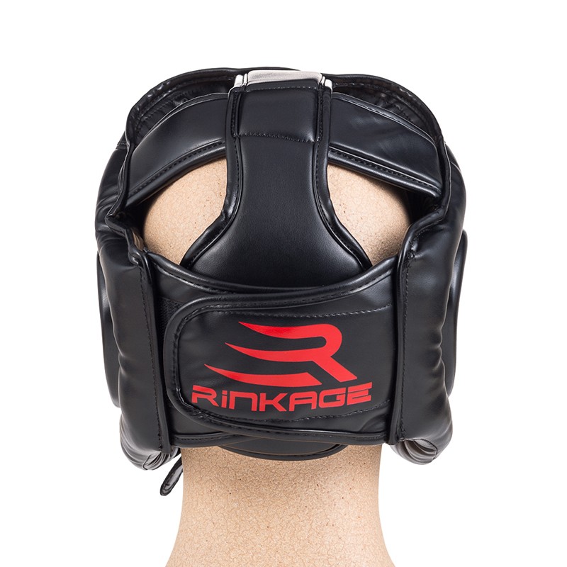 Casque SQUAD Noir-Rouge