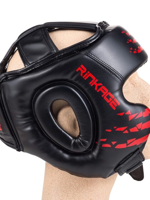 Casque SQUAD Noir-Rouge