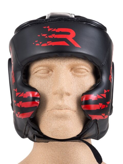 Casque SQUAD Noir-Rouge