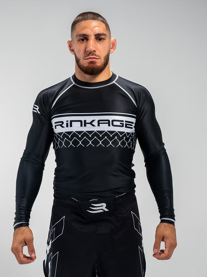 Rashguard manches longues FENCE Noir