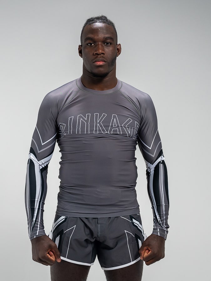 Rashguard manches longues OLYMPIA gris