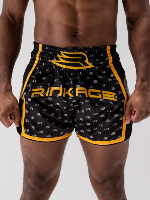 Short K1 STALLION Noir-Jaune