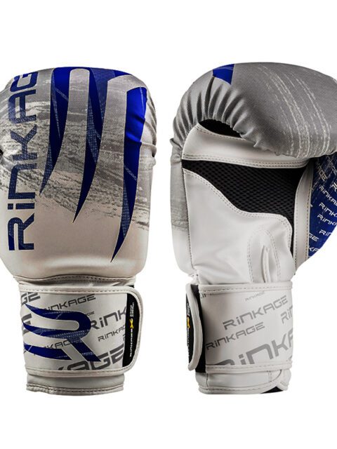 Gants de boxe BLAST Blanc-Bleu