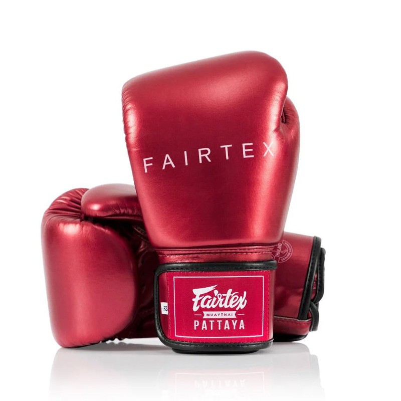 Gants FAIRTEX - METALLIC RED