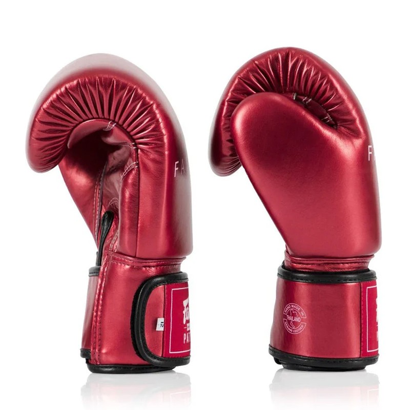 Gants FAIRTEX - METALLIC RED