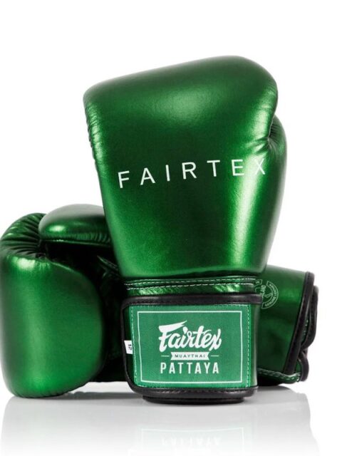 Gants FAIRTEX - METALLIC Green
