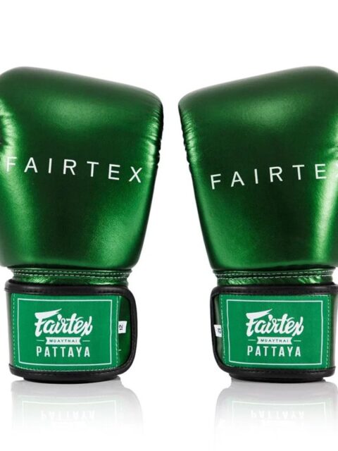 Gants FAIRTEX - METALLIC Green