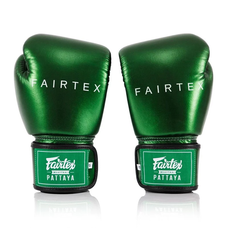 Gants FAIRTEX - METALLIC Green