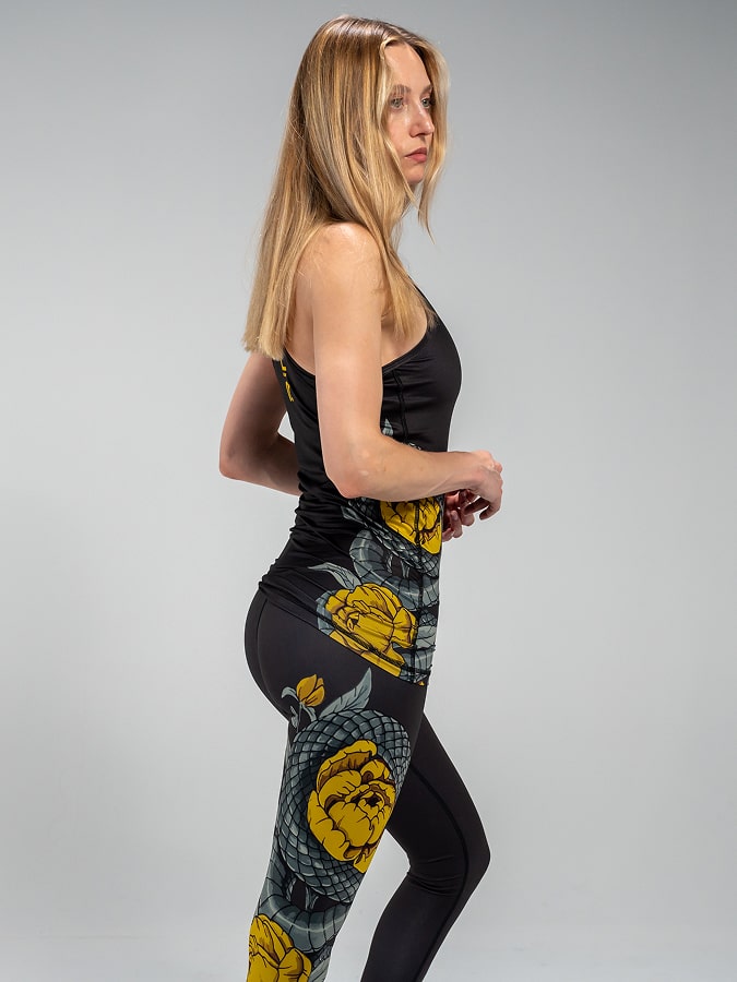 Legging HEBI Noir-Gris