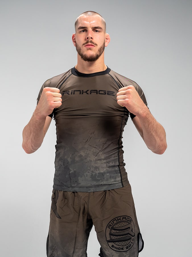 Rashguard BURST Marron