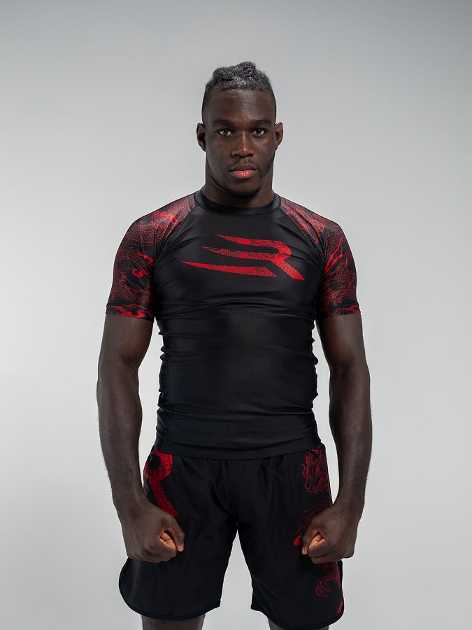 Rashguard RYU Noir - Rouge