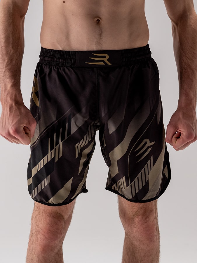 Short MMA NEOSTRIPE Gris-Or