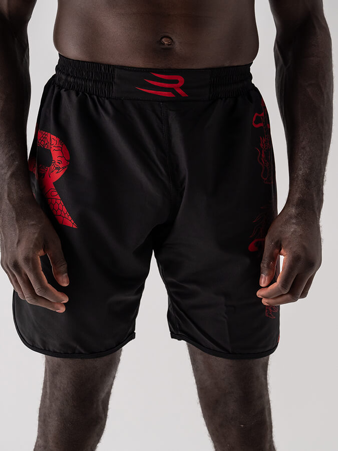 Short MMA RYU Noir - Rouge