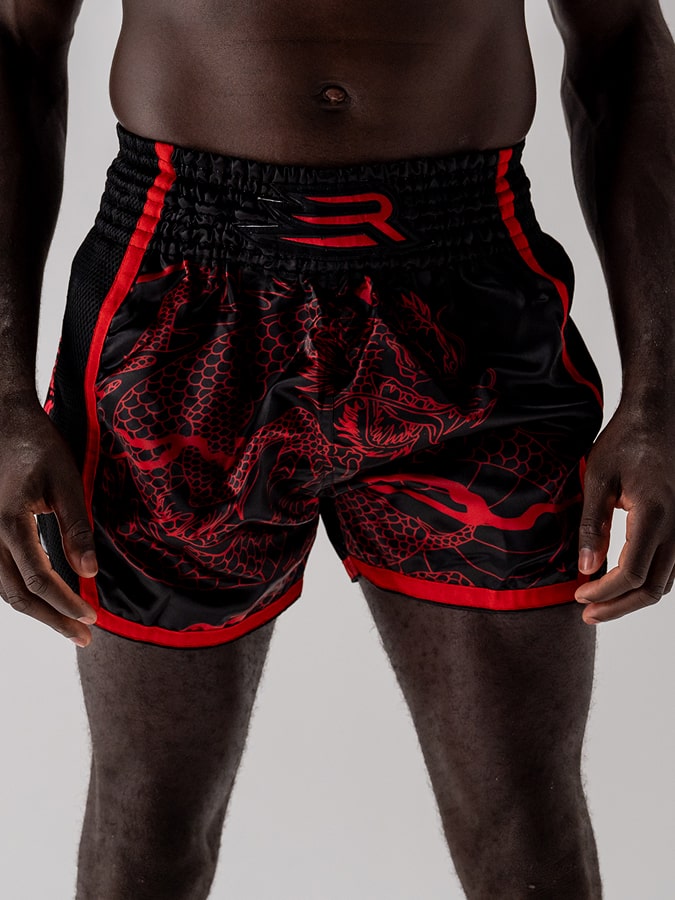 Short RYU Noir - Rouge