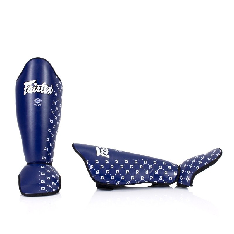 Protège tibia-pied FAIRTEX Bleu