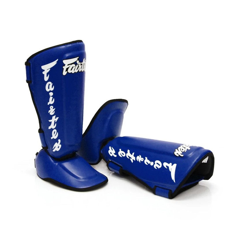 Protège tibia-pied FAIRTEX Bleu