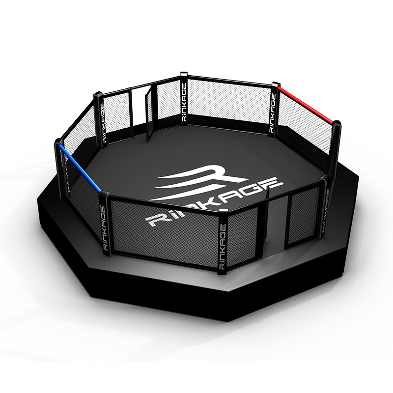 Cage MMA compétition IMMAF/FMMAF avec sidewalk