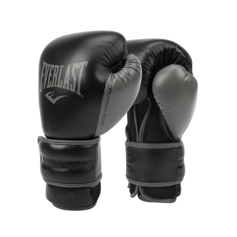 GANTS DE BOXE EVERLAST POWERLOCK NOIR/OR 2024 EVERLAST | Decathlon